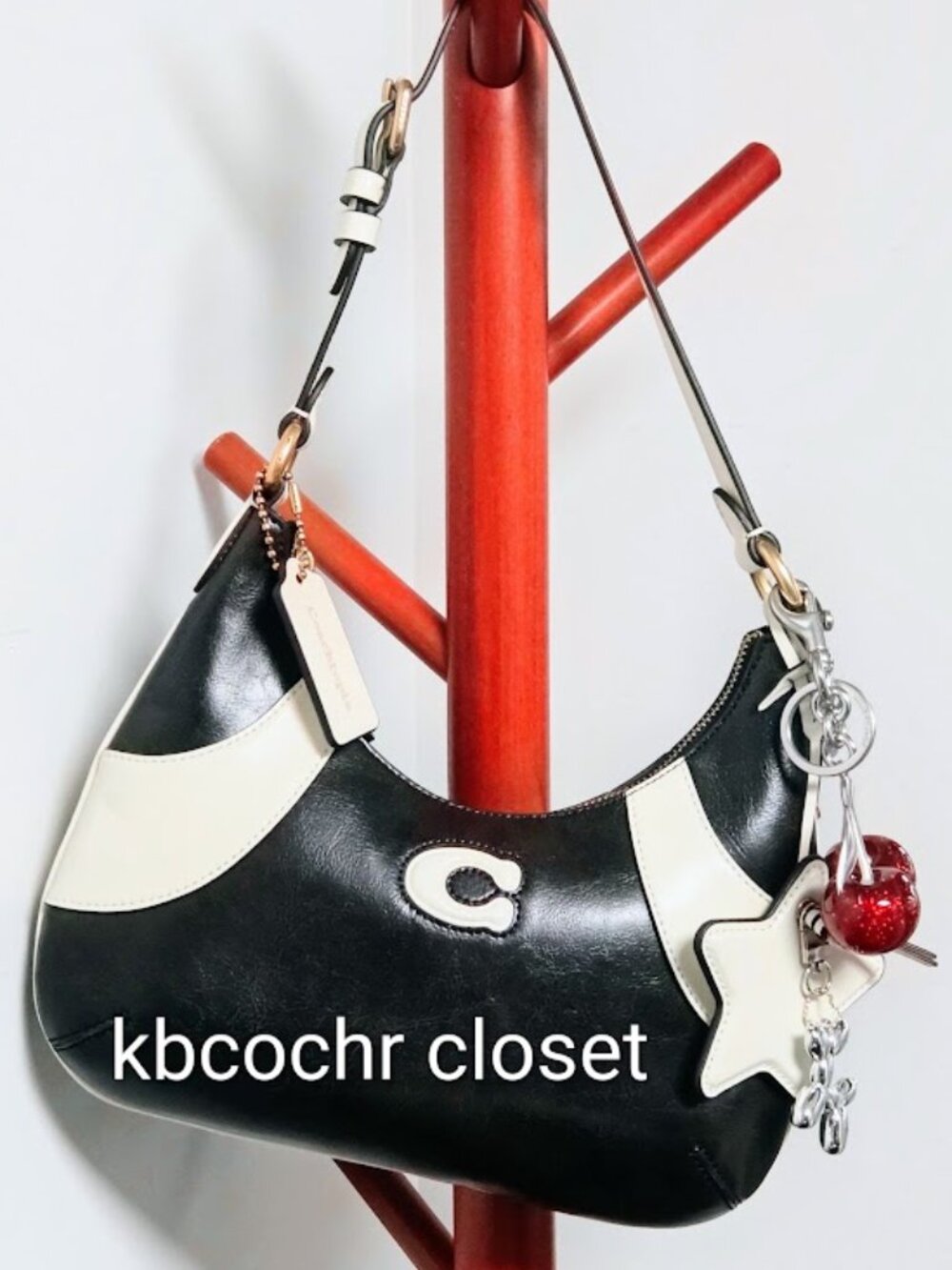 Coachtopia Bowling Flat Hobo Shoulder Bag CFM94